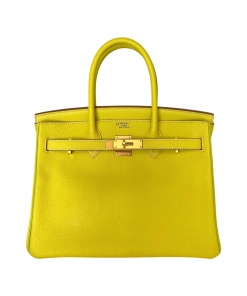 Hermes Birkin 30 HSS Lime and Kiwi Chevre