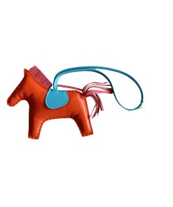 Hermes Rodeo Feu/ Celeste/ Rose Azalea MM