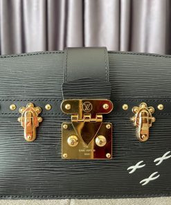 Alternative view of Louis Vuitton Black Epi Trunk Clutch