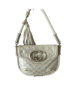 Gucci Metallic Silver Guccissima