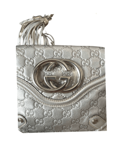 Alternative view of Gucci Metallic Silver Guccissima