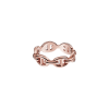 Hermes Chaine D Ancre Enchainee Ring Rose Gold, Small Model