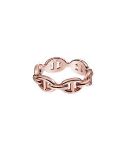 Hermes Chaine D Ancre Enchainee Ring Rose Gold, Small Model