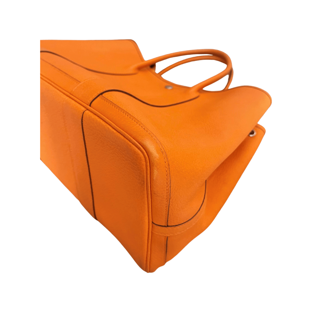 Hermès Garden Party 36 Orange Leather ref.273815 - Joli Closet