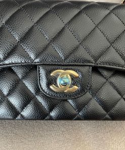 Alternative view of Chanel Black Caviar Small Double Flap Classic