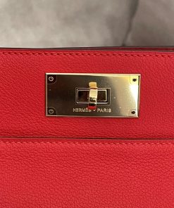 Alternative view of Hermes Toolbox 26 Rouge Tomate Swift