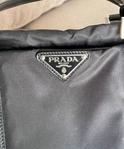 Alternative view of Prada Nylon and Saffiano Leather Briefcase