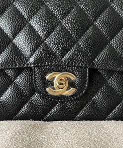 Alternative view of Chanel Black Caviar Medium Double Flap Classic