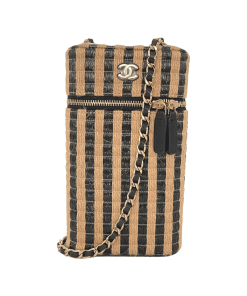Chanel vanity phone holder with chain