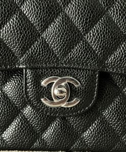 Alternative view of Chanel Black Caviar Small Double Flap Classic