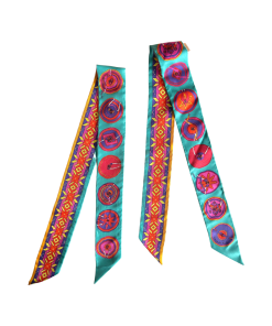 Hermes Twilly In Silk (By Pair)