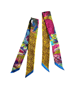 Hermes Twilly In Silk (By Pair)