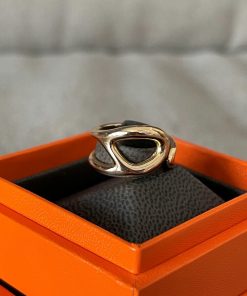 Alternative view of Hermes D'Ancre Punk Ring Rose Gold, medium model