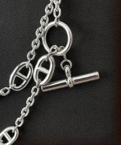 Alternative view of Hermes Farandole Silver Necklace