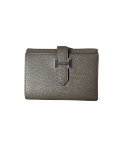 Hermes Bearn Combine Tri-fold Wallet Etain Epsom