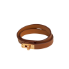 Hermes Kelly Double Tour Gold Swift Bracelet