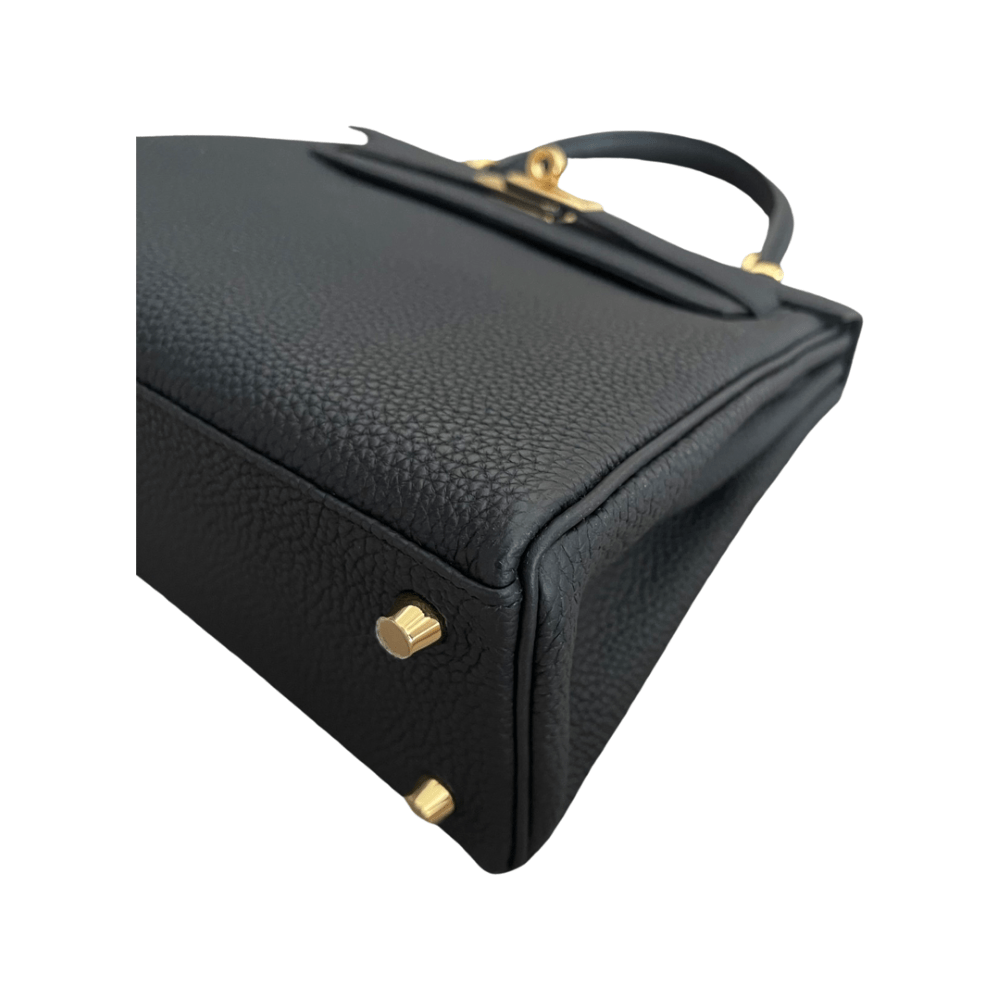 Hermes Kelly Depeches 36 Briefcase Black Epsom - MyBagFast