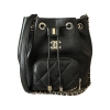 Chanel Business Affinity Drawstring Black Caviar Bucket Bag
