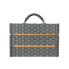 Goyard Palace Trunck Bag Grey Goyadine Canvas & Clamecy Cowhide MM