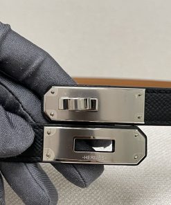 Alternative view of Hermes Kelly 18 Pocket Belt Black Epsom