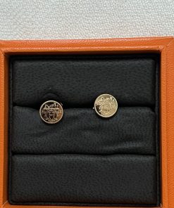 Alternative view of Hermes Ex-Libris Earring, very small model