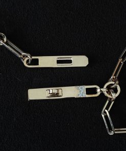 Alternative view of Hermes Kelly Chaine Lariat Rose Gold