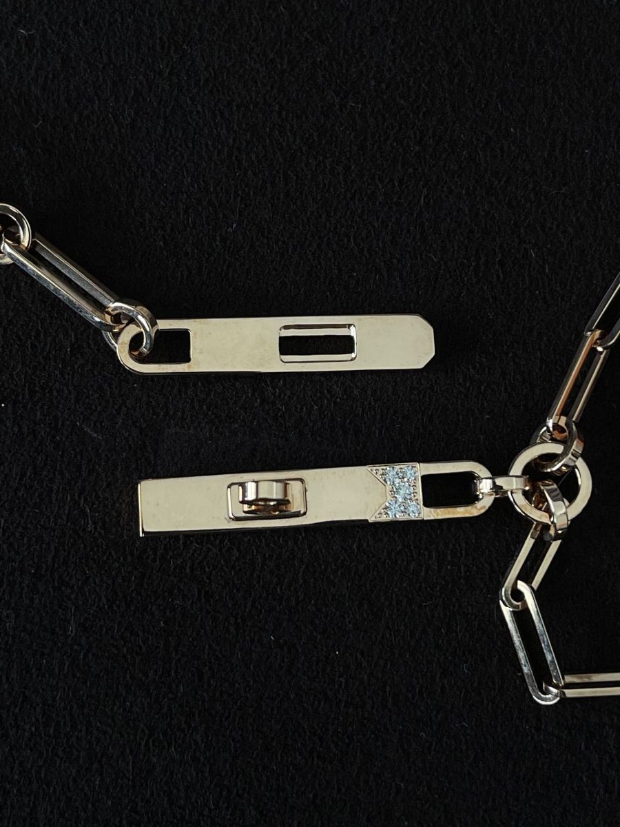 Hermes Kelly Chaine Lariat Rose Gold - Image 2