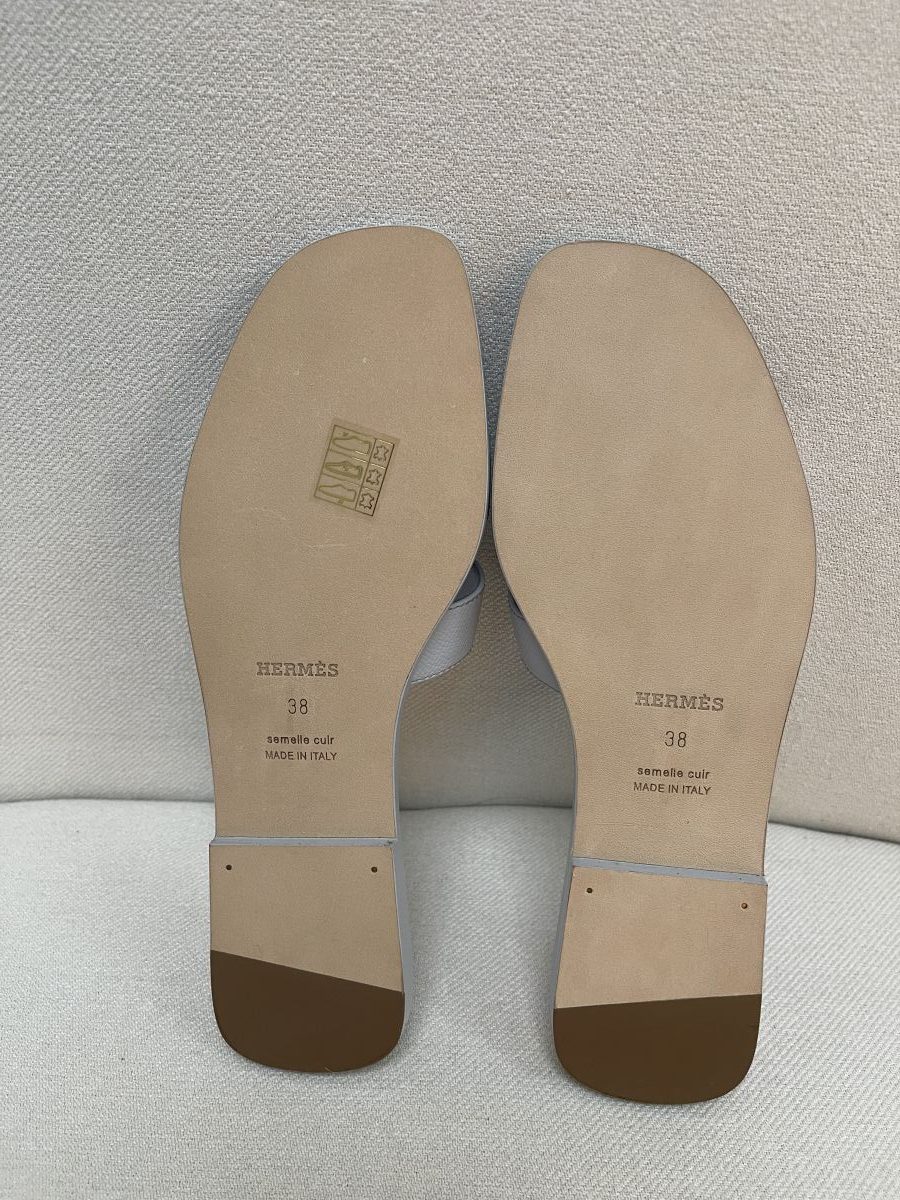 Hermes Oran Sandal Blue Glacier - Image 2