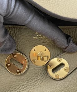 Alternative view of Hermes Lindy 26 Beige Marfa Clemence