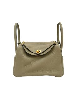 Hermes Lindy 26 Beige Marfa Clemence