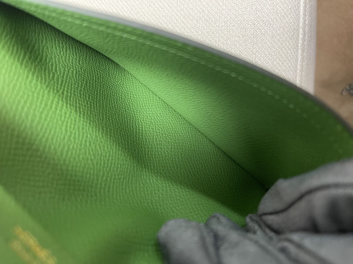 Hermes Bearn Long Wallet Vert Yucca Epsom - Image 13