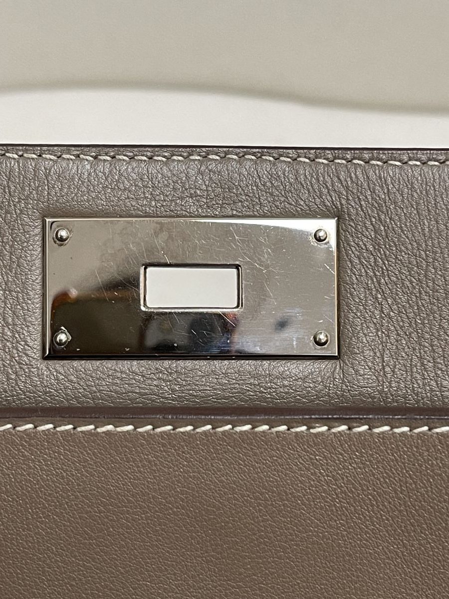 Hermes Toolbox 26 Etoupe Swift - Image 2