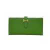 Hermes Bearn Long Wallet Vert Yucca Epsom