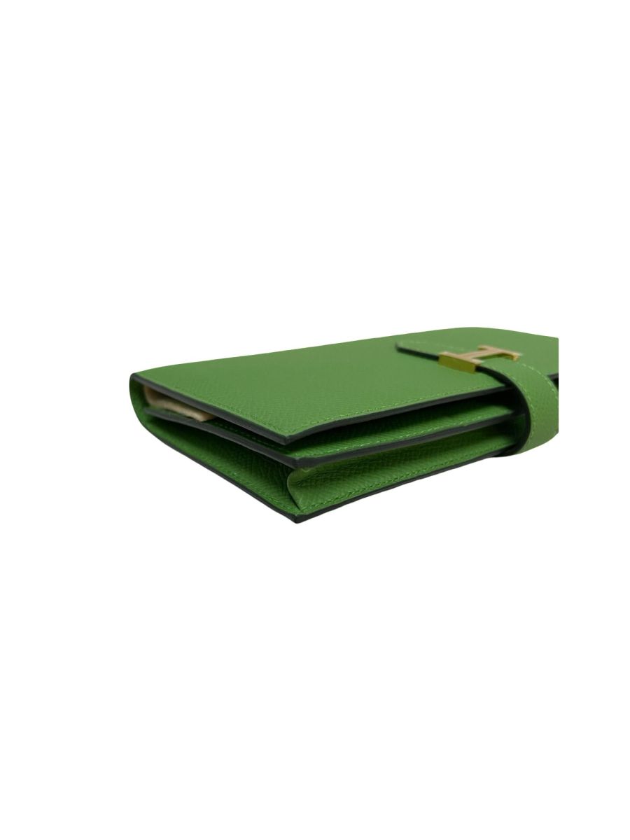 Hermes Bearn Long Wallet Vert Yucca Epsom - Image 12