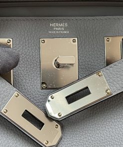 Alternative view of Hermes Hac A Dos Gris Pantin Togo