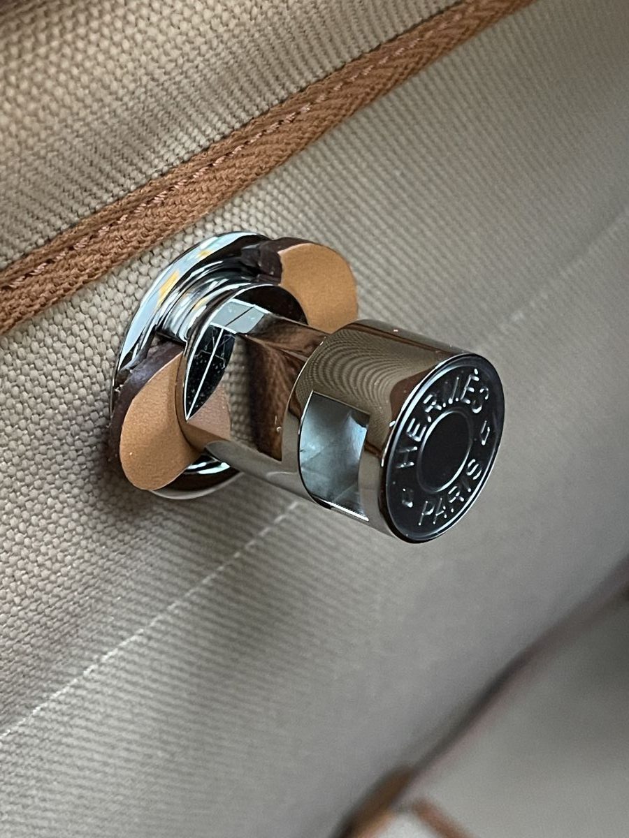 Hermes Herbag Zip Cabine Bag Chai Fauve - Image 6