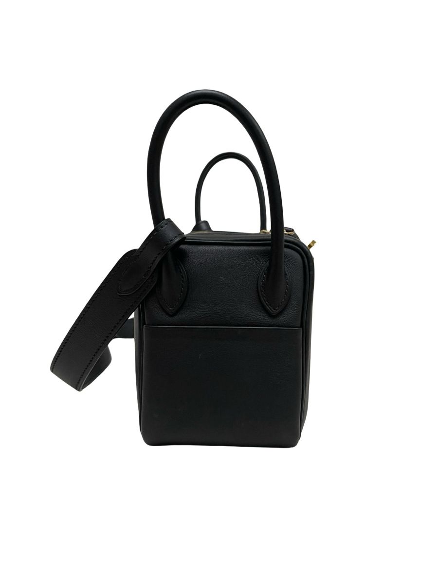 Hermes Mini Lindy Black Swift - Image 4