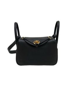 Hermes Mini Lindy Black Swift