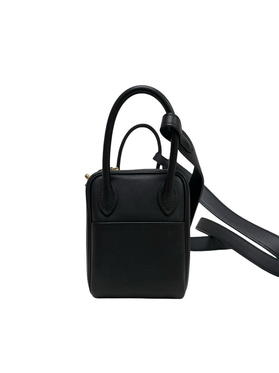 Hermes Mini Lindy Black Swift - Image 3