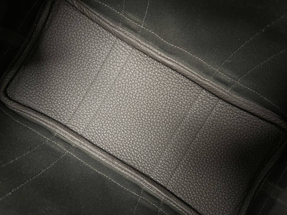 Hermes Garden Party 30 Dark Bronze & Ebene / Toile & Negonda - Image 12