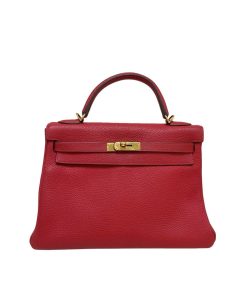 Hermes Kelly 28 Rouge Vermillion Togo