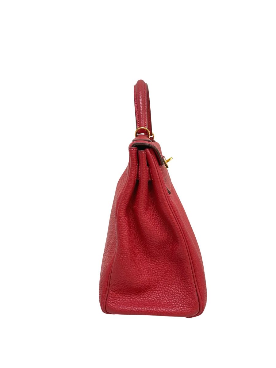 Hermes Kelly 28 Rouge Vermillion Togo - Image 7