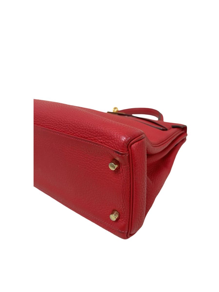 Hermes Kelly 28 Rouge Vermillion Togo - Image 11
