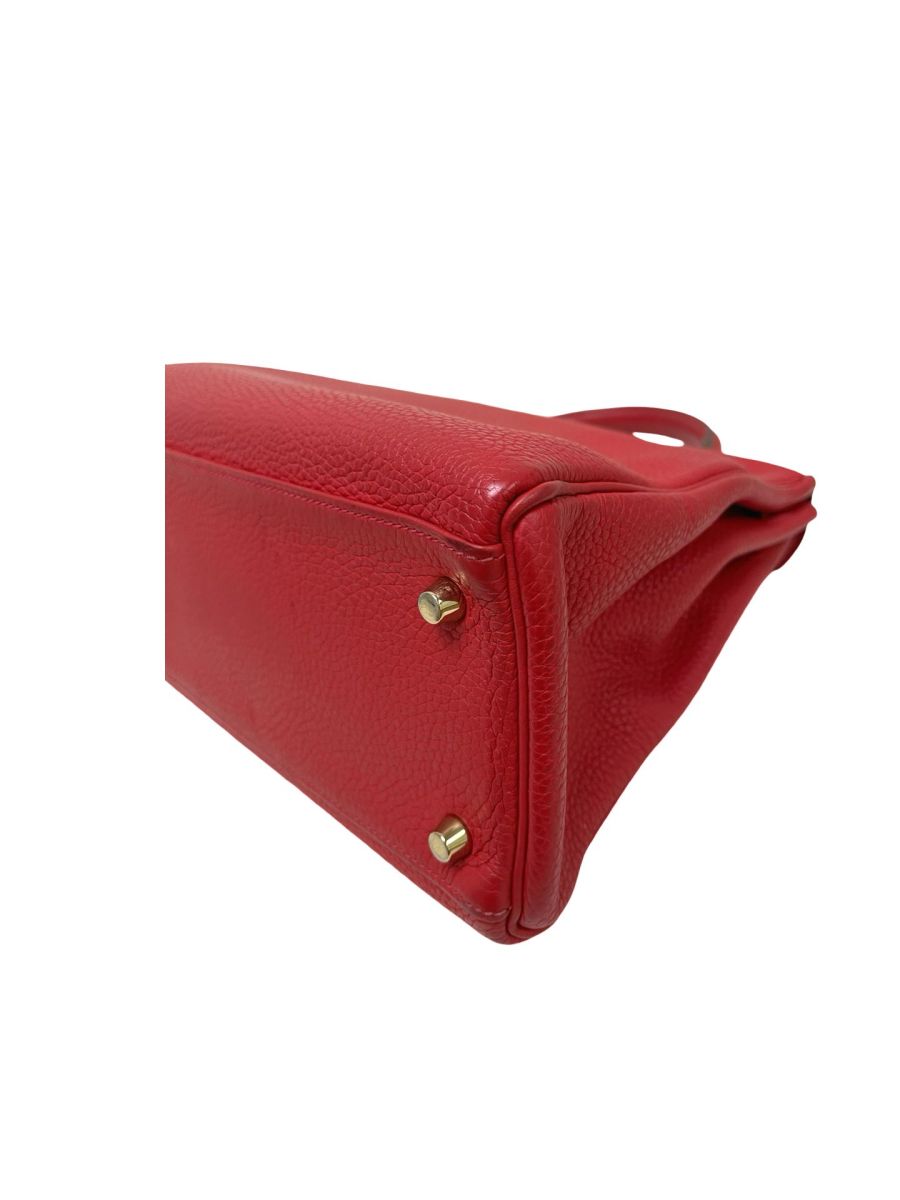 Hermes Kelly 28 Rouge Vermillion Togo - Image 13