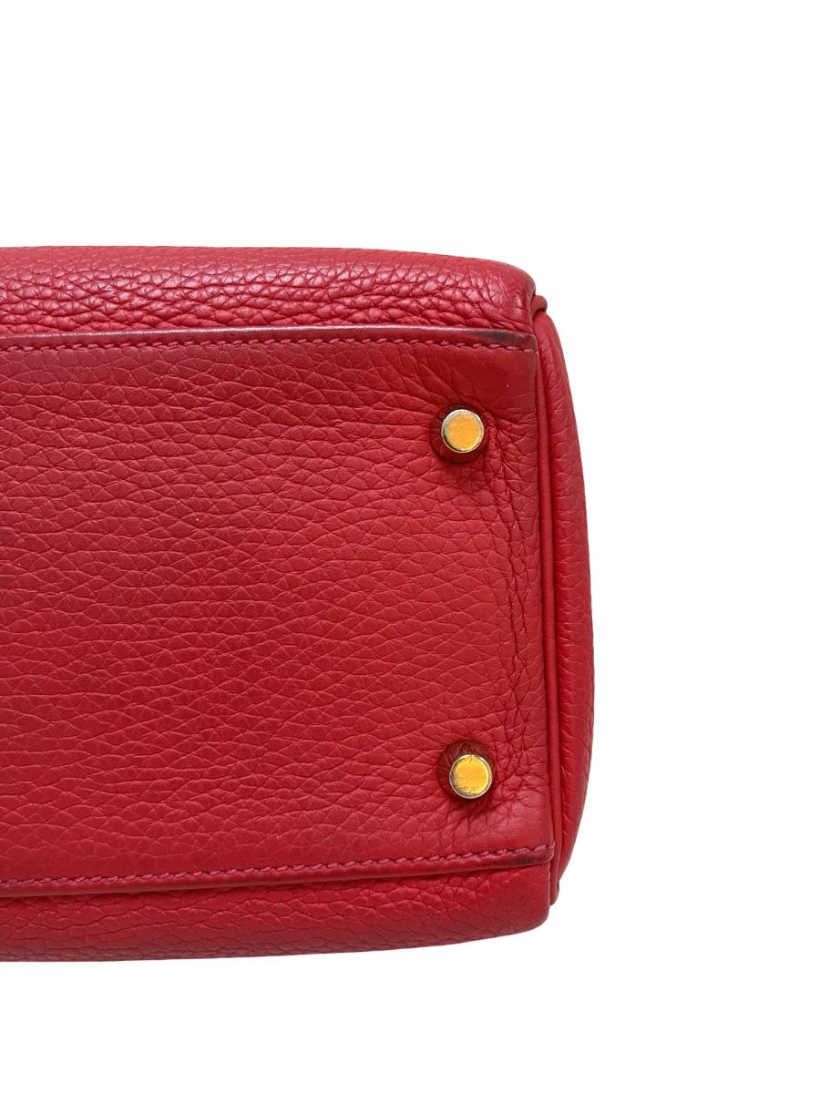 Hermes Kelly 28 Rouge Vermillion Togo - Image 10