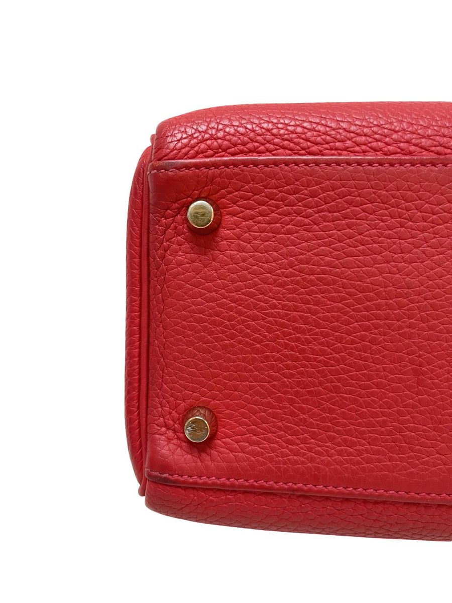 Hermes Kelly 28 Rouge Vermillion Togo - Image 9