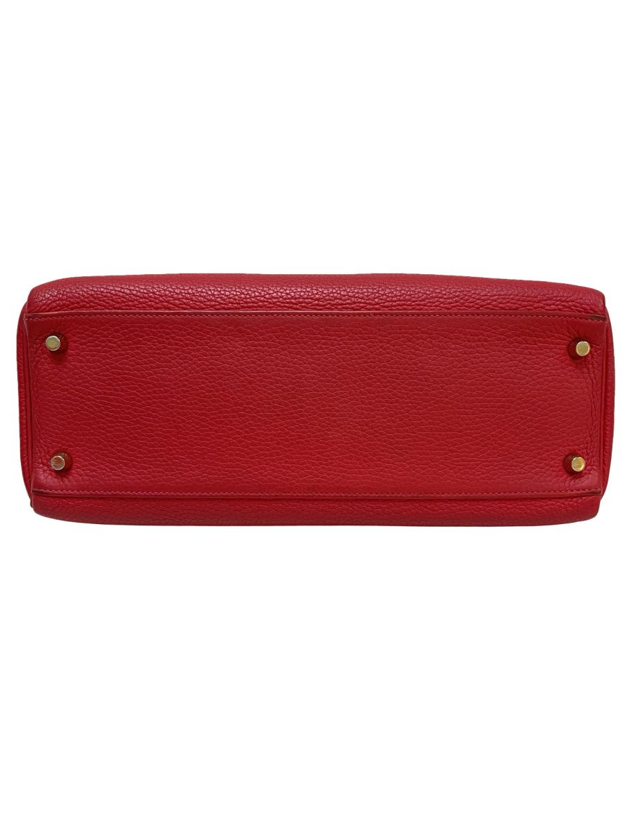 Hermes Kelly 28 Rouge Vermillion Togo - Image 8