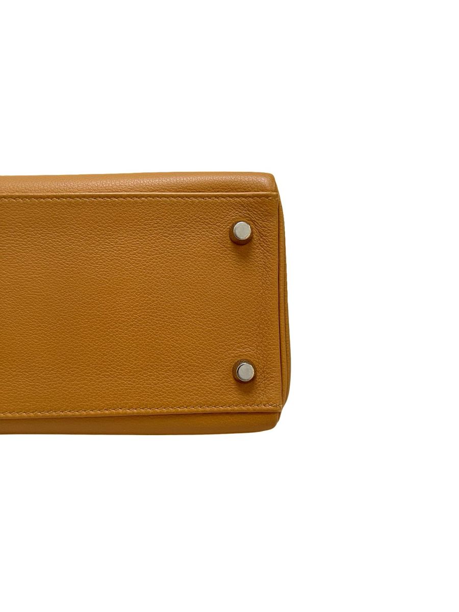 Hermes Kelly 28 Caramel (interior Rose D'ete) Evercolor - Image 10