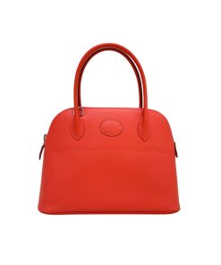 Hermes Bolide 26 Rose Jaipur Epsom