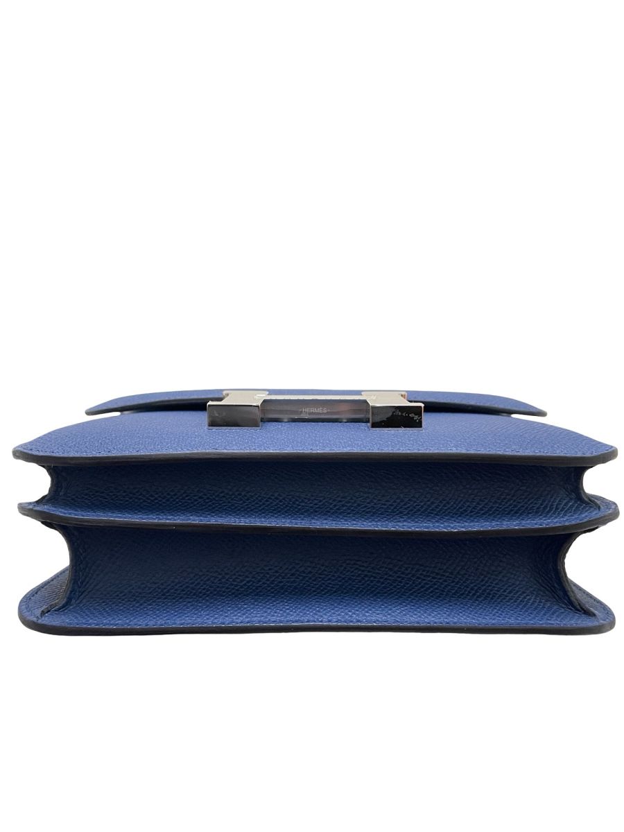 Hermes Constance 18 Blue Tie Epsom - Image 6